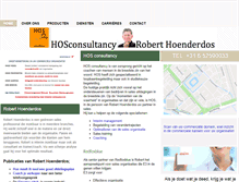 Tablet Screenshot of hosconsultancy.nl